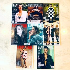 VANITY FAIR Magazines (8 issues/ July 2023 to April 2024)